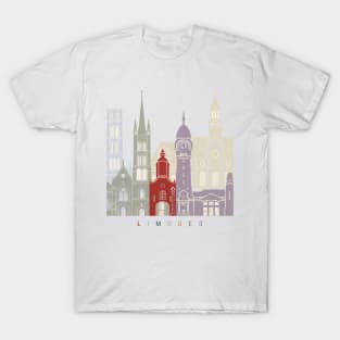 Limoges skyline poster T-Shirt